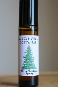 "Little Full, Lotta Sap" Essential Oil Roller Gift | Stocking Stuffer