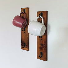 Coffee Mug Holder 3-12 cup Sets| Wall Mounted Mug Hooks | Mug Rack Display
