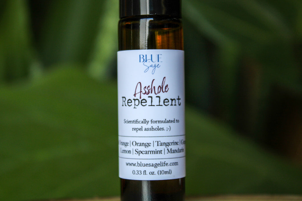 A** Hole Repellant Roller Blend, Roll On Essential Oils