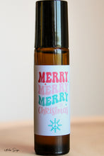 "Merry Christmas" Retro Boho Style Essential Oil Roller