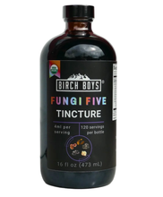 Fungi Five (Multi-Mushroom Tincture): 8oz