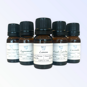 Essential Oil 100% Pure, Undiluted Starter Set - 5pk 10ml Each