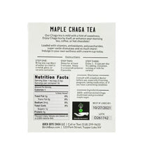 Maple Chaga Tea Bags Birch Boys