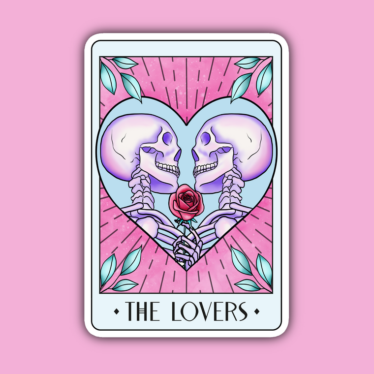 The Lovers Card Sticker