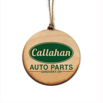 Callahan Auto Parts Christmas Ornament